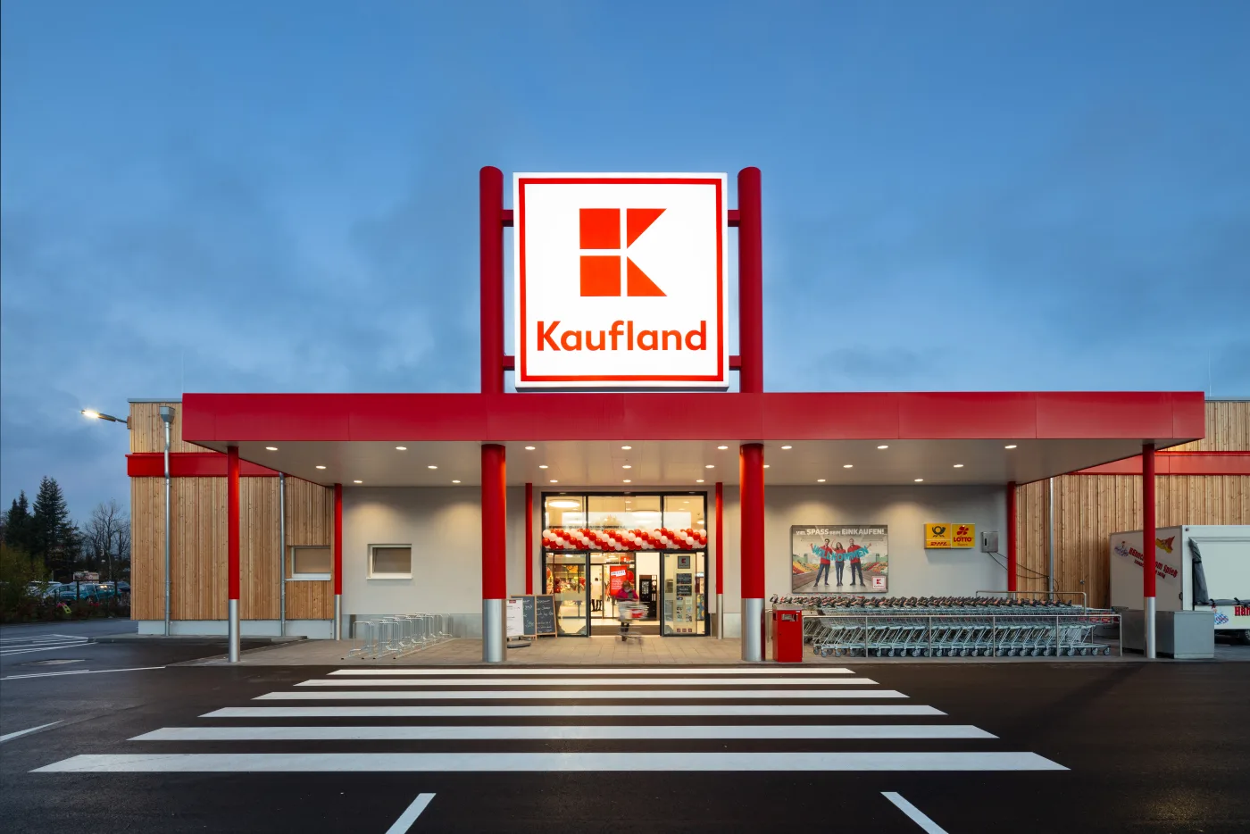 Kaufland Promotion-Einsatz