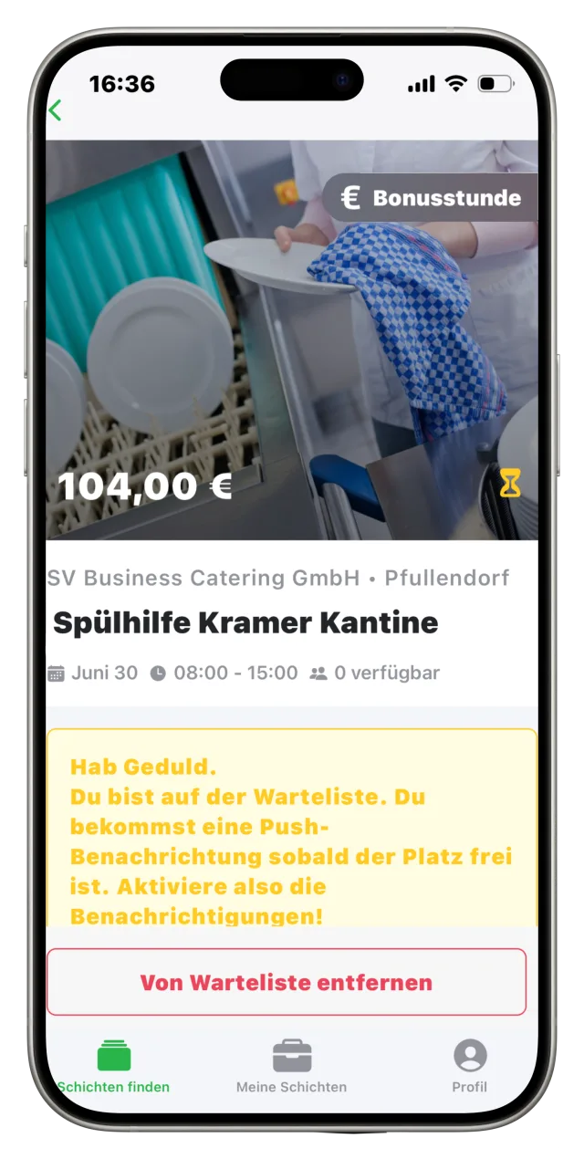Warteliste